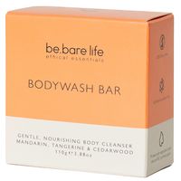 be.bare Mandarin, Tangerine & Cedarwood Bodywash Bar